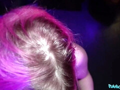 Jason X pounded Alex Bee in the strip bar