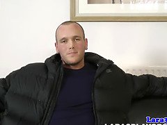 Mature british cougar gets a mouthful of cum