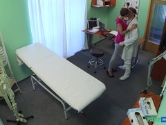 Amateur, Éjaculation interne, Médecin, Pieds, Fétiche, Infirmière, Uniforme, Voyeur