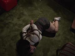 Asiatisch, Fesselspiele, Fetisch, Japanische massage