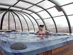 old4k. pretty brunette was in mood to have fun with mature
