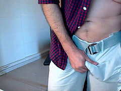 Grosser schwanz, Handjob, Erniedrigung, Masturbation, Monster, Im freien, Öffentlich