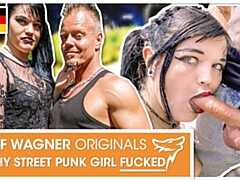 18 jaar, Enthousiasteling, Grote lul, Emo jongen, Duits, Hardcore, Openbaar, Realiteit