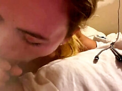 Blond, Stel, Lul, Hondjeshouding, Vingeren, Hd, Zuigen, Tiener