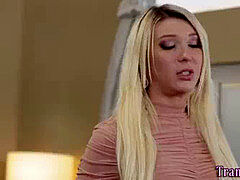 Sexy transsexual honies culo jizzed
