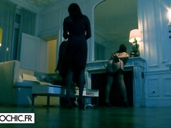 Nana, Bondage domination sadisme masochisme, Sucer une bite, Brunette brune, En levrette, Léchez, Chatte, Jarretelles