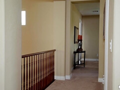 Pair of busty lesbians with big juggs fucking in the bathroom