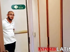 デカ尻, デカパイ, フェラチオ, ラティーナ, スペイン人, 三人, オッパイの