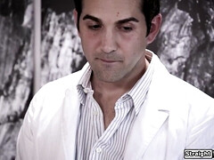 18, デカチン, フェラチオ, 茶髪の, チン, オナニー, ロシア人, ヴァージン