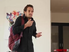 デカパイ, イく瞬間, チン, ディルド, バック, 淫乱熟女, タトゥー, おもちゃ