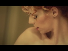 Negro, Vestido, Tacones, Pezones, Coño, Solo, Medias largas, Bajo la falda