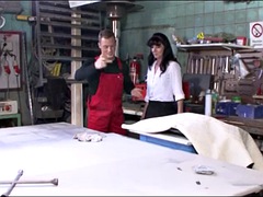 Любители, Большой член, Большие сиськи, Парочка, Немки, Секс без цензуры, На публике, Сиськи