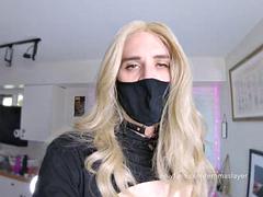 Leie, In den arsch, Grosser schwanz, Spermaladung, Dildo, Klaffend, Lingerie, Transfrau