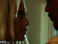 BLACKED Hottie Intern can't Stop herself around BIG BLACK COCK - Athena palomino