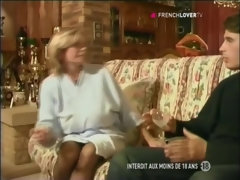 お尻, 彼氏, 娘, チン, フランス人, ハードコア, 淫乱熟女, 母