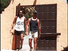 Aufs gesicht abspritzen, Gruppe, Hotel, Interrassisch, Lesbisch, Rotschopf, Titten, Vintage