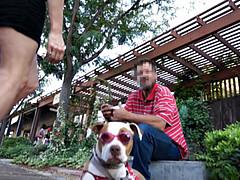 Chambre à dormir, Blonde, Lunettes, Énorme, De plein air, Branlette espagnole, Nénés