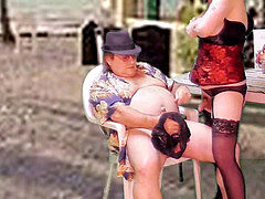 Anal, Mamada, Pareja, Lencería, Masturbación, Transexual, Medias largas