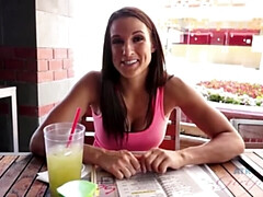 Leie, Grosse titten, Braunhaarige, Hd, Reif, Im freien, Pov