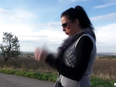 Blasen, Braunhaarige, Hardcore, Im freien, Pov, Realität, Schlampe, Solo
