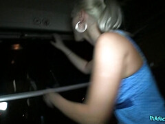 Enthousiasteling, Lieveling, Badkamer, Blond, Pijpbeurt, Buiten, Openbaar, Kut duiken