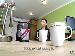 Braunhaarige, Tschechisch, Schwanz, Hd, Wichsen, Mutti, Büro, Stiefmutter