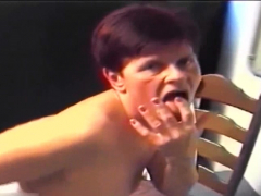 Kont, Bruinharig, Europees, Omie, Harig, Masturbatie, Kousen