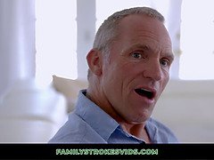 Blasen, Papi, Tochter, Kehlenfick, Hardcore, Hd, Zierlich, Taboo