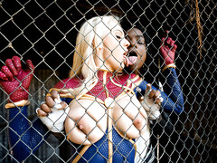 Blasen, Kompilation, Schwarz, Interrassisch, Latex, Leder, Gummi, Titten