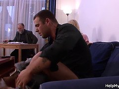 Mooi, Grote kont, Blond, Rondborstig, Man die toekijkt, Hd, Realiteit, Tiener