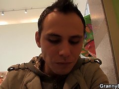 美人, ブロンド, なめる, 熟年, 淫乱熟女, 母, オマンコ, 義母