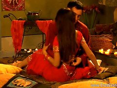 Braunhaarige, Schwanz, Hd, Indisch, Interrassisch, Pool, Reiten, Dürr