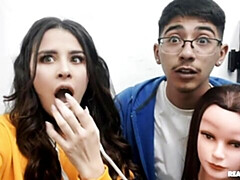 Culo grande, Verga grande, Tetas grandes, Mamada, Estilo perrito, Flaco, Adolescente, Trio