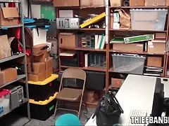Young Male Thief Fucked By Hot Busty LP Officer Krissy Lynn