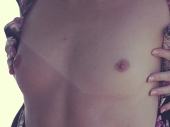 茶髪の, フランス人, 毛深い, キス, 乳首, ふっくら乳首, オマンコ, 赤毛