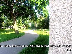 Sofia Lee worships a big dick & takes it hard in every hole for all her busty tits