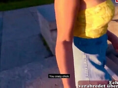 Grosser arsch, Grosse titten, Schlampe, Hardcore, Selbstgemacht, Öffentlich, Muschi, Titten