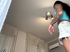 舞台裏, 下着, ヌード, 小柄, 現実, 一人, ティーン, オッパイの