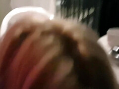 Enthousiasteling, Blond, Pijpbeurt, Rondborstig, Sperma shot, Latijnse vrouw, Buiten, Pornster