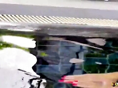 18 ans, Asiatique, Bikini, Sucer une bite, Éjaculation interne, Hd, Hôtel, Sous marin