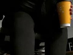 Beauté, Noire, Noir ébène, Pieds