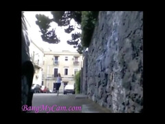 Amateur, Chica, Morena, Italiano, Lesbiana, Madres para coger, Al aire libre, Chorro