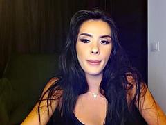 Amateur, Chica, Tetas grandes, Morena, Fetiche, Solo, Tetas, Camara web