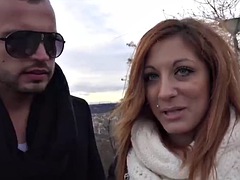 hunt4k. easy pickup turns into passionate sex with red-haire