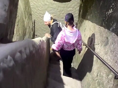 Katy Blake Le Da Gran Mamada A Turista En La Piedra Del Penon, Guatape, Antioquia Y Es Descubierta Por La Policia Colombiana 4 Min