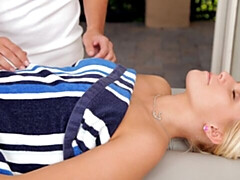 デカ尻, デカチン, デカパイ, ブロンド, フェラチオ, バック, ガリガリ, ティーン