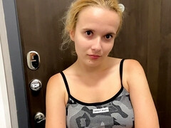 素人, 美女, ブロンド, フェラチオ, フェティッシュ, ハメ撮り