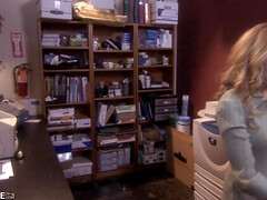 Lexi Belle begs for a hot office fuck with a cumshot