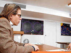 Plight Of The Big Tittied Light skinned Ebony Babe: Teacher Mick Blue and Student Ali Cash