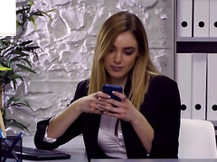 Rubia, Mamada, Garganta profunda, Peludo, Sexo duro, Orgasmo, Coño, Adolescente